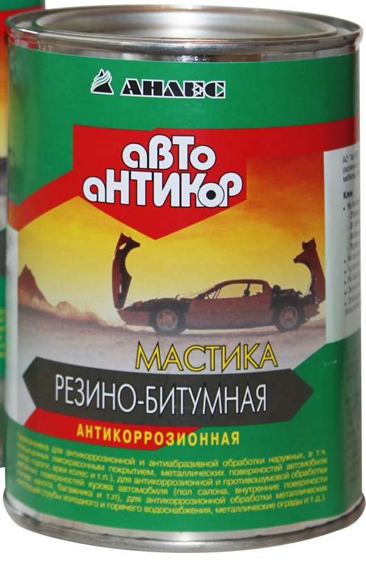 АВТОАНТИКОР маст. рез-битум. 1л/0.8кг (6шт)