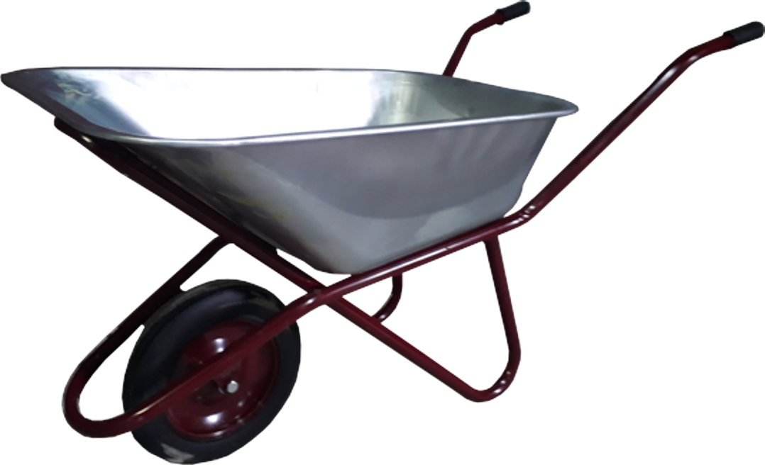 Тачка строительная одноколесная ТСО 1-16 литое колесо (105л)