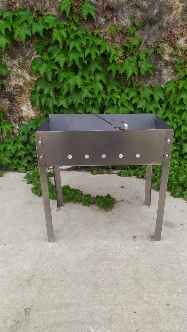 Мангал 500*300*140мм, 5 шампуров, в коробке,уп.1 шт