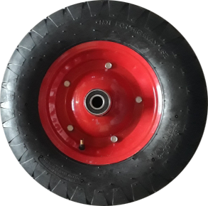 Колесо пневмо 4.00-6 подш. 16мм симметр.ступица