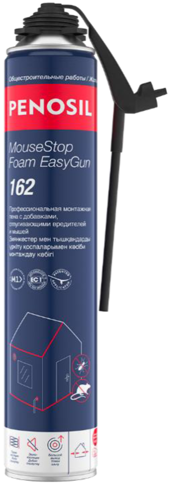 Penosil MouseStop Foam EasyGun 162, пистолетная пена, 750мл.(12шт)