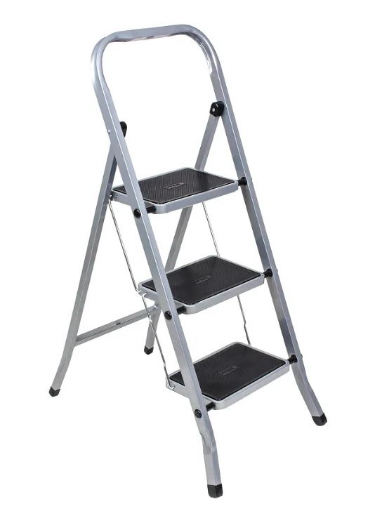 Стремянка  MAXI 3 ст. широкая антискользящая ступень (0.684м)(4шт)