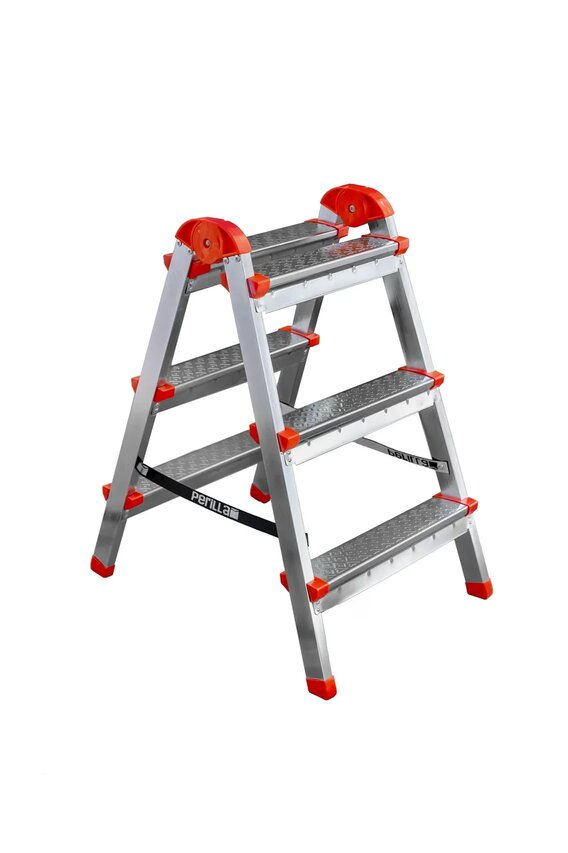 Стремянка двухсторонняя стальная 3 ступени Ярус (0,61м)