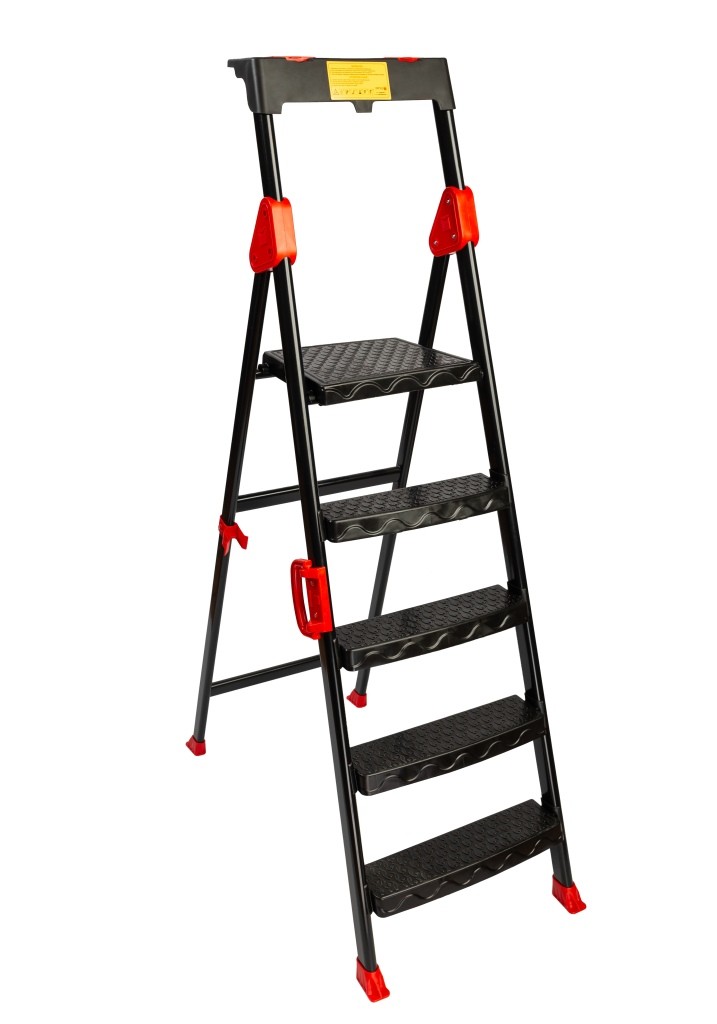 Стремянка стальная 5 ступеней COMFORT (perilla)