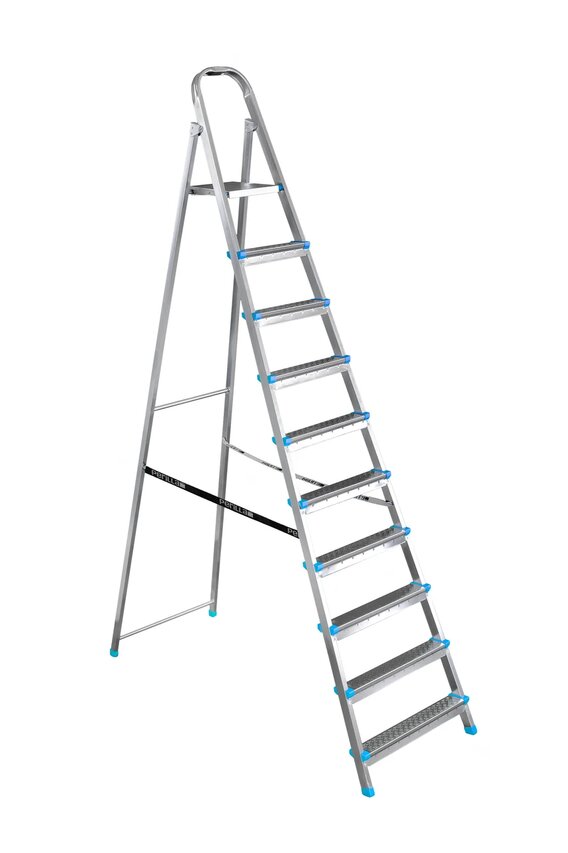 Стремянка стальная 10 ступеней ЯРУС (2,08м)