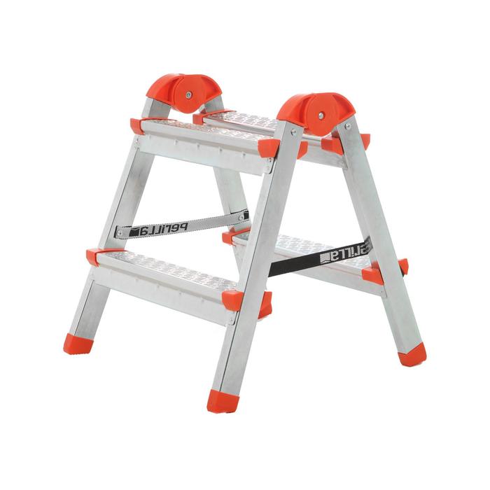 Стремянка двухсторонняя стальная 2 ступени Ярус (0,4м)