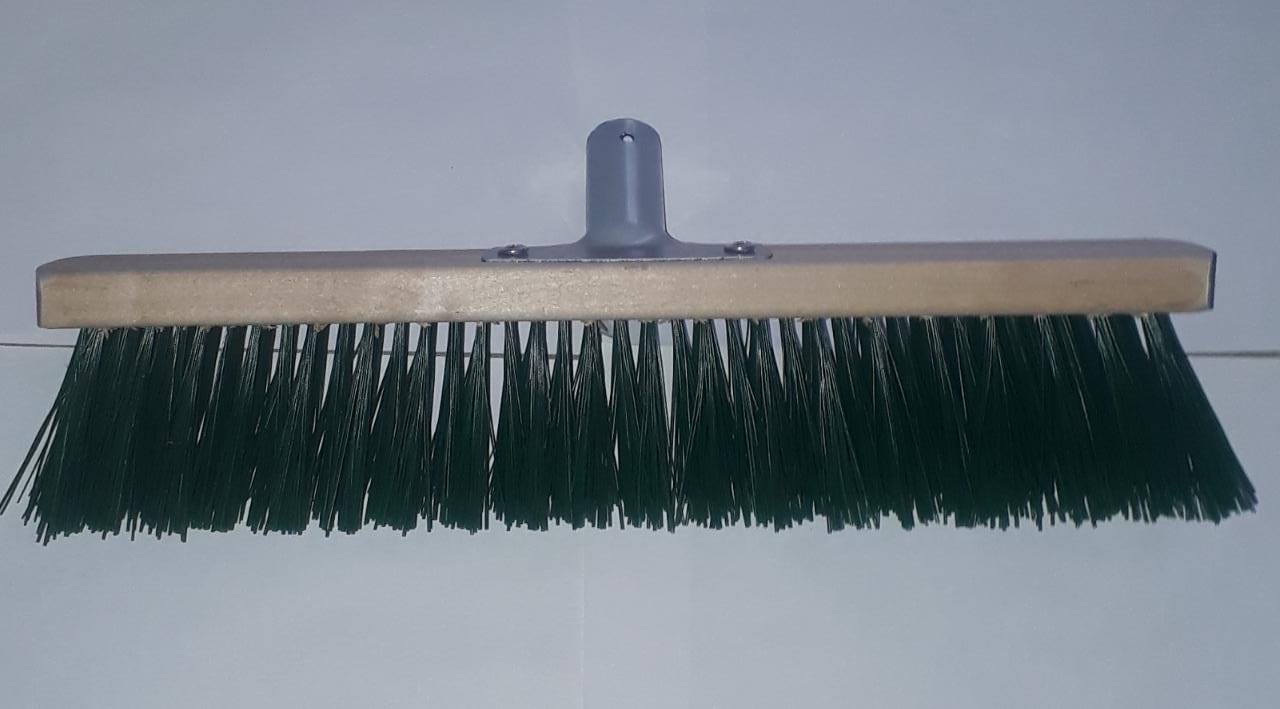 Щетка для подметания 40 см, УЛИЦА, дер.колодка, мет.держатель, уп.35 шт.