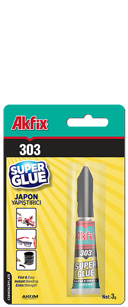 Akfix 303  Супер клей 3г.(288шт)