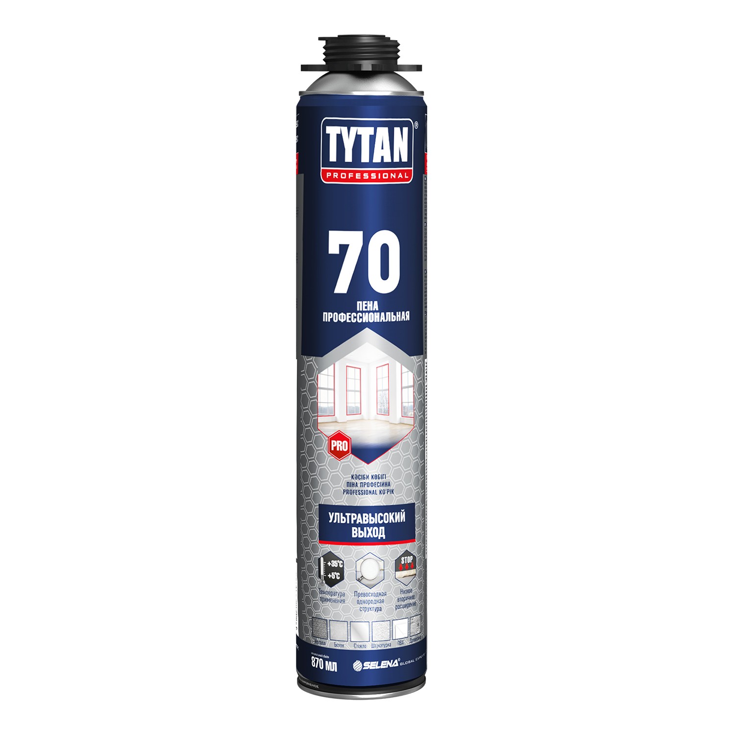Пена профессиональная Titan Professional 70 с увеличенным выходом до 70л (12)