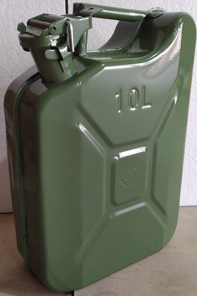 Канистра стальная (с чекой) 10л.(4шт)