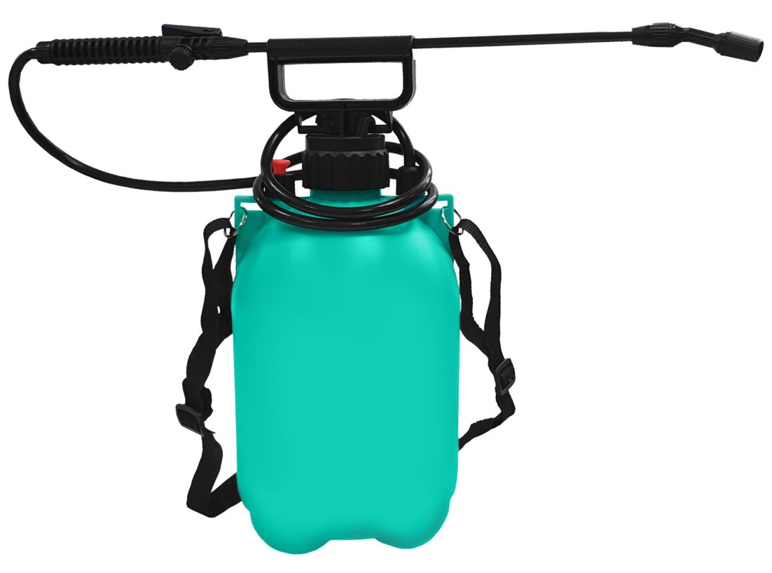 Опрыскиватель Садовый 6л Бирюзовый помповый (8шт)