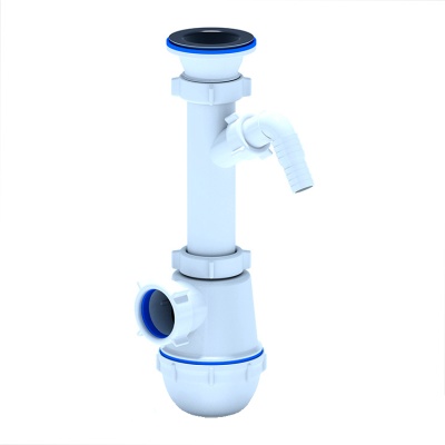 Сифон на кухню Грот Ани 1.1/2 с отв. ст/маш А1000 (35шт.)