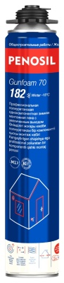 Penosil Gunfoam 70 182,пистолетная ЗИМНЯЯ пена с увеличенным выходом 850мл.(12шт)