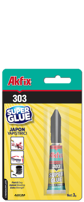 Akfix 303  Супер клей 3г.(12/24/288шт)