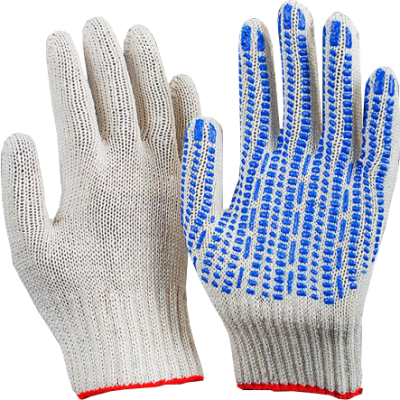 Перчатки ДГ 10кл 4н ПВХ "ПРОТЕКТОР" белый  (10/300)