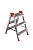 Стремянка двухсторонняя стальная 3 ступени Ярус (0,61м)