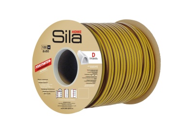 Уплотнитель SILA D - бежевый 100м.6шт.