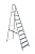 Стремянка стальная 10 ступеней ЯРУС (2,08м)