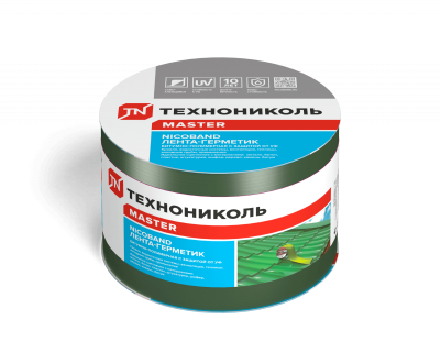 NICOBAND Самокл. герметиз. лента, цвет ЗЕЛЕНЫЙ, длина 10м., ширина 10см.(3шт)