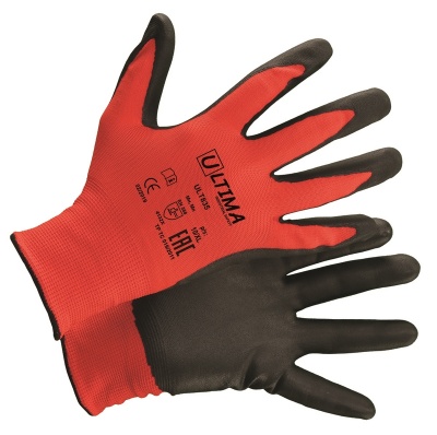 Перчатки ULTIMA 835 нейлоновые с вспененным нитриловым покрытием(12/144)(10/XL)