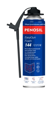 Penosil EasyGun Foam 144 всесезонная пистолетная пена,750мл.(12шт)(УНИВЕРСАЛЬНАЯ)