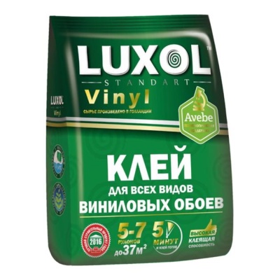 Клей обойный "LUXOL винил" (Standart), пакет 180гр. (40шт)
