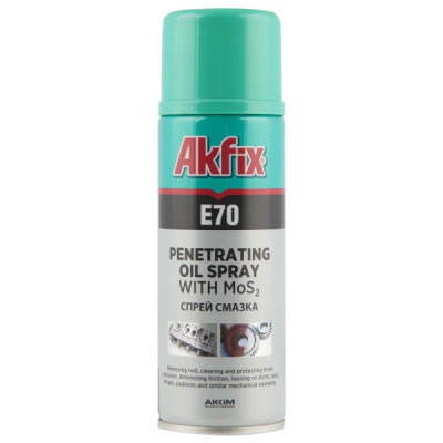 Akfix E70 Проникающая смазка, 400мл. (12шт)