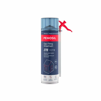 Penosil Gap Filling Strawfoam 278 (mini) пена монтажная бытовая всесезонная, 300мл.(12шт)