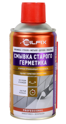 SILFIX Смывка старого герметика, 400 мл,(12шт)