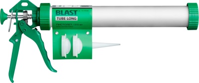 Пистолет для герметика алюминевая туба Tube Long "BLAST" 600мм.