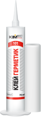 Клей Герметик 101Е KIM TEC бесцветный,70мл.10шт.