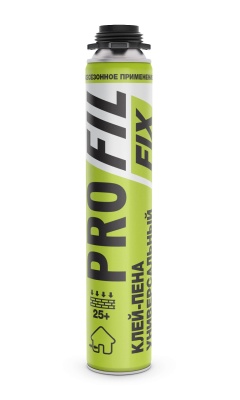 Клей - Пена универсальная PROFIL FIX 650мл  пистолетная  ВСЕСЕЗОННАЯ (12шт)