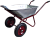 Тачка строительная двухколесная ТСД-16 литые колеса (105л)